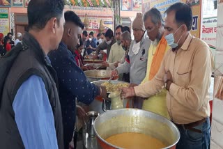 annakoot festival celebrated in hanuman johri temple bhiwani