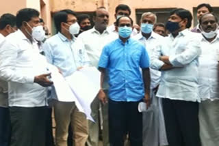 mla ravindranath reddy visit hospital