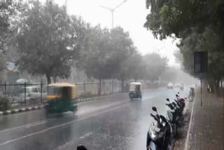rain of delhi