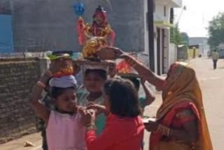 Gaura Gauri Puja festival celebrated in Koriya