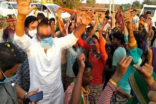 dance Minister Mahendra Singh Sisodia