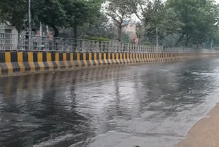 Rain in noida after diwali
