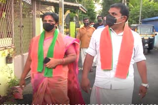 brother and sister competing in election  latest election news  തദ്ദേശ തെരഞ്ഞെടുപ്പ് വാര്‍ത്തകള്‍  ബിജെപി വാര്‍ത്തകള്‍  നെയ്യാറ്റിൻകര നഗരസഭാ വാര്‍ത്തകള്‍