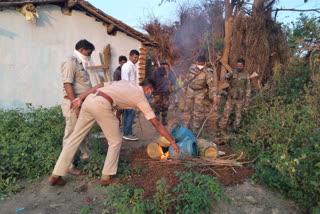 alcohol destroyed in large quantities in ranchi