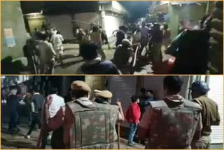 lathicharge in Kekri, Ajmer news