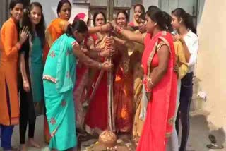 sisters celebrating bhai dooj in bokaro