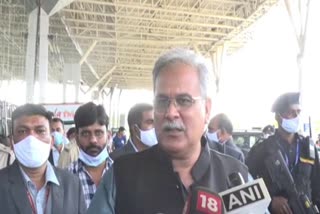 cm bhupesh baghel says nda goverment in bihar will remain till west bengal election