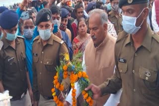 Funeral of martyr Rakesh dobhal at panchtatva in rishikesh