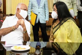 Sumalatha CM meets in bangalore