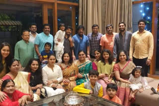 Deepavali Celebration In Sandalwood Actor And Actress House
