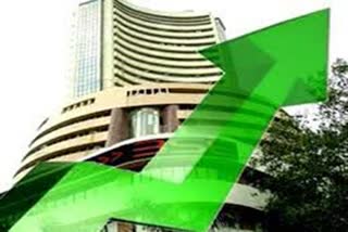 Sensex up by more than 315 points, currently trading at 43,953 points.