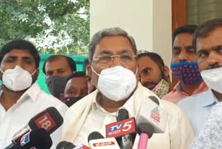 Siddaramaiah talk against Marata Authority