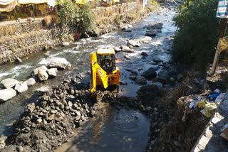 Construction of parking in kullu