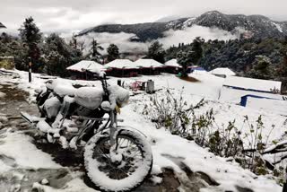 Rudraprayag snowfall news