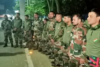 fake army arrested near airport update assam etv bharat news