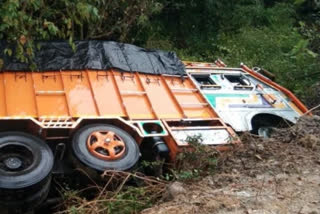 truck met with accident