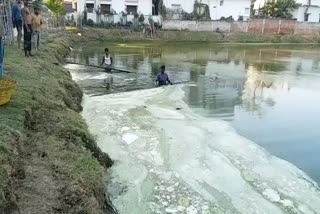 cleaning-of-chhat-ghats-continues-in-koderma