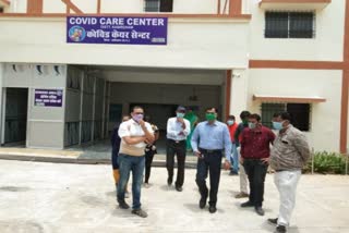 Covid 19 Care Center in raigarh