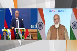 തീവ്രവാദം  പ്രധാനമന്ത്രി  ലോകം നേരിടുന്ന ഏറ്റവും വലിയ പ്രശ്‌നം  ബ്രിക്‌സ് രാജ്യങ്ങൾ  ബ്രിക്‌സ് ഉച്ചകോടി  PM Modi at BRICS Summit  Prime Minister