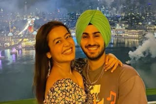 Neha Kakkar and Rohanpreet Singh