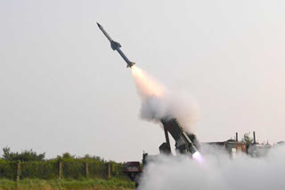 Second successful missile test