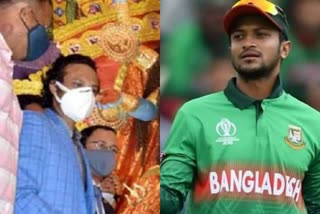 Shakib Al Hasan  Death threat  Kali Puja  ഷാക്കിബ് അൽ ഹസന് വധ ഭീക്ഷണി  ക്രിക്കറ്റ് താരം ഷാക്കിബ് അൽ ഹസൻ