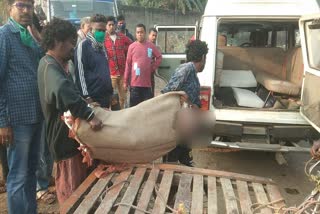packed dead body recovered from burnpur