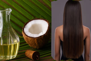 coconut oil hair massage, coconut oil benefits for hair, hair care and coconut oil