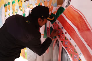 An attempt to save the fading culture in Kinnaur through painting