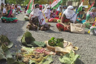 Tribal Morcha in all talukas regarding Khawati