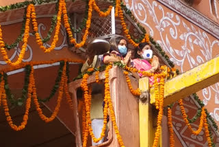 जयपुर स्थापना दिवस पर मेयर ने की पूजा, Mayor worshiped on Jaipur foundation day