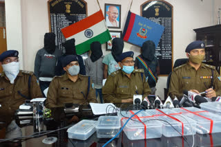 Five Naxalites of PLFI arrested