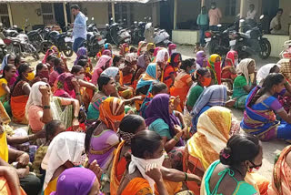 tribal agitation for Khawti scheme in palghar