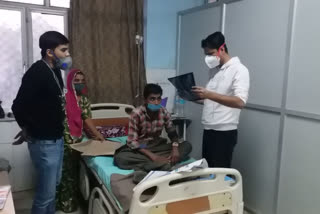 Jodhpur news, Jodhpur MDM Hospital, stunt in human breath tube