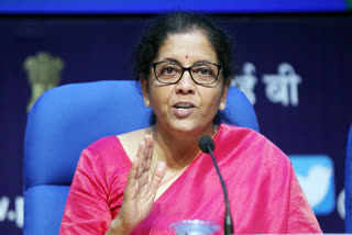 Finance minister Nirmala Sitharaman