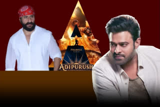 Adipurush Prabhas Saif Ali Khan ஆதிபுருஷ் பிரபாஸ் சைஃப் அலி கான் ஓம் ராவத் இராமாயணம் இலங்கேஸ்வரன்