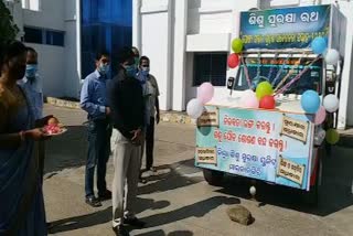 Child Protection Awareness Chariot inagurated during Adoption Week in Malkangiri