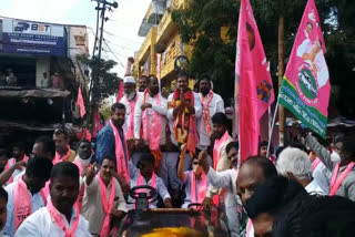 Fatehnagar trs candidate  p sathish goud about his victory