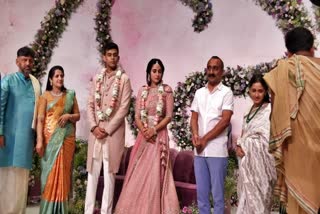 dk shivakumar daughter engagement