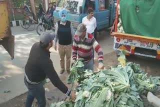 Municipal officials took action against the street vendors