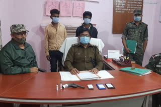 naxalites arrested in khunti