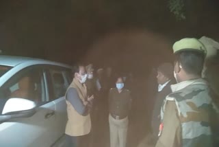 मौके पर पुलिस