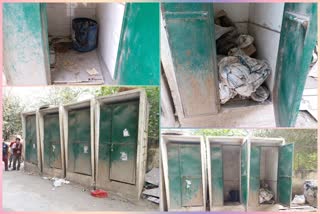 Toilet built in Mukherjee Nagar deteriorated public upset