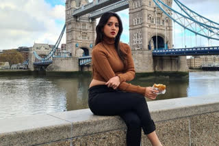 Harshika Poonacha Busy in shooting at London