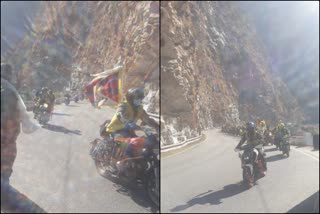 Indo-Tibet bike rally