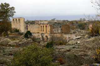 Azerbaijani Army enters territory ceded by Armenian forces