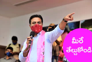 ఎలాంటి హైదరాబాద్ కావాలి? ప్రజలే తేల్చుకోవాలి: కేటీఆర్