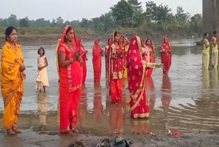 CHHATH PUJA PREPARATION IN GOLAGHAT