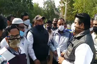 बीकानेर में मदरसा शिक्षा सहयोगी धरना, Madrasa education aide strike in Bikaner