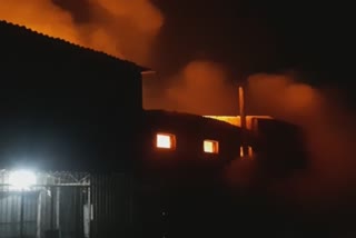 chemical factory burning bhiwandi